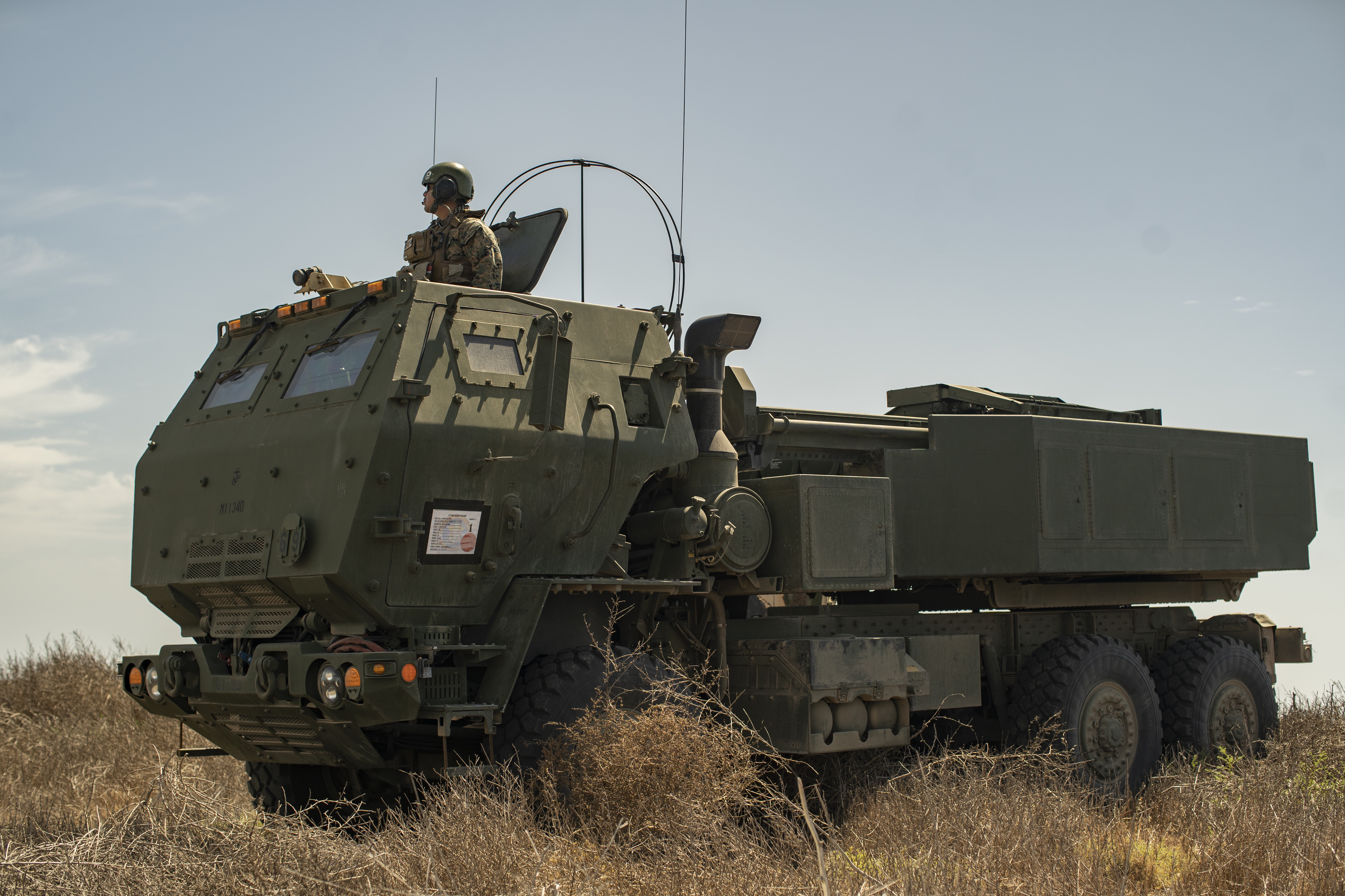 This is an image of Marines training on San Clemente Island.